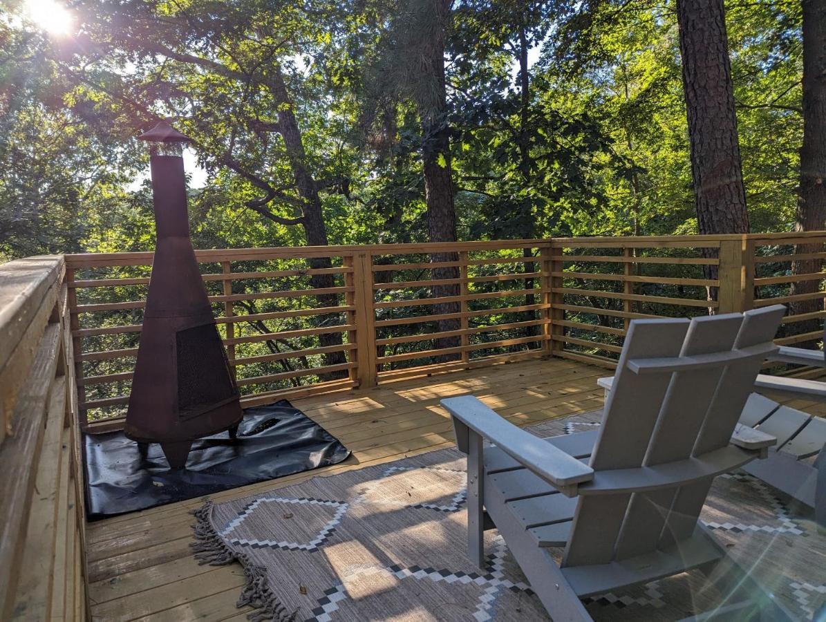 Cabin #6 With Hot Tub Deck And Sunset View At Loblolly Pines Юрика Спрингс Экстерьер фото